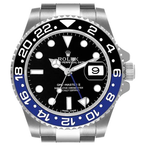 montre rolex homme batman|rolex batman 116710.